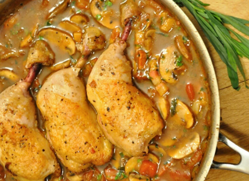 Poulet aux légumes d'hiver