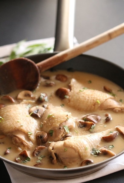 La sauce aux morilles et châtaignes