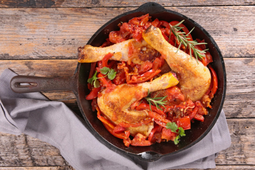 Poulet aux légumes d'hiver